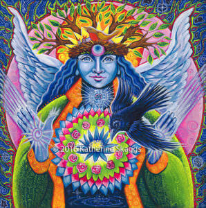 Estrella la luz, pleaiadian angel of new life by katherine skaggs