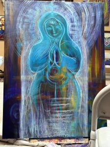 Emergence of Mother Mary StarGoddess, Starwalker, Pleiadian Goddess and Priestess energy with Katherine Skaggs - in How to Heal with Art and Creativity