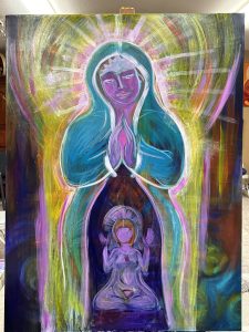 Emergence of Mother Mary StarGoddess, Starwalker, Pleiadian Goddess and Priestess energy with Katherine Skaggs - in How to Heal with Art and Creativity 2nd rendition