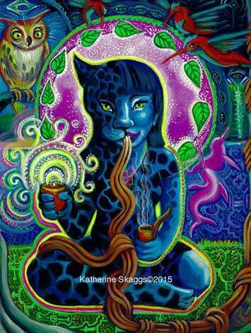 Jaguar Woman Shaman by Katherine Skaggs