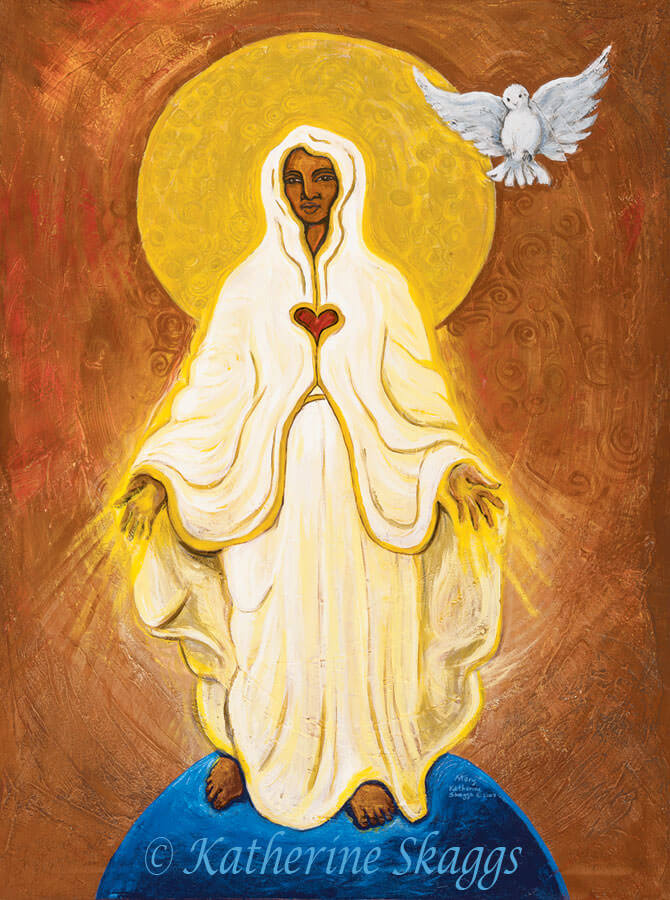 Katherine Skaggs Textures of Mary