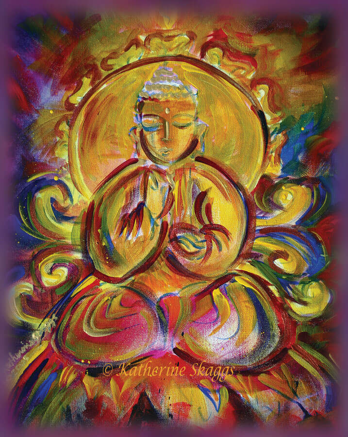Katherine Skaggs Golden Buddha