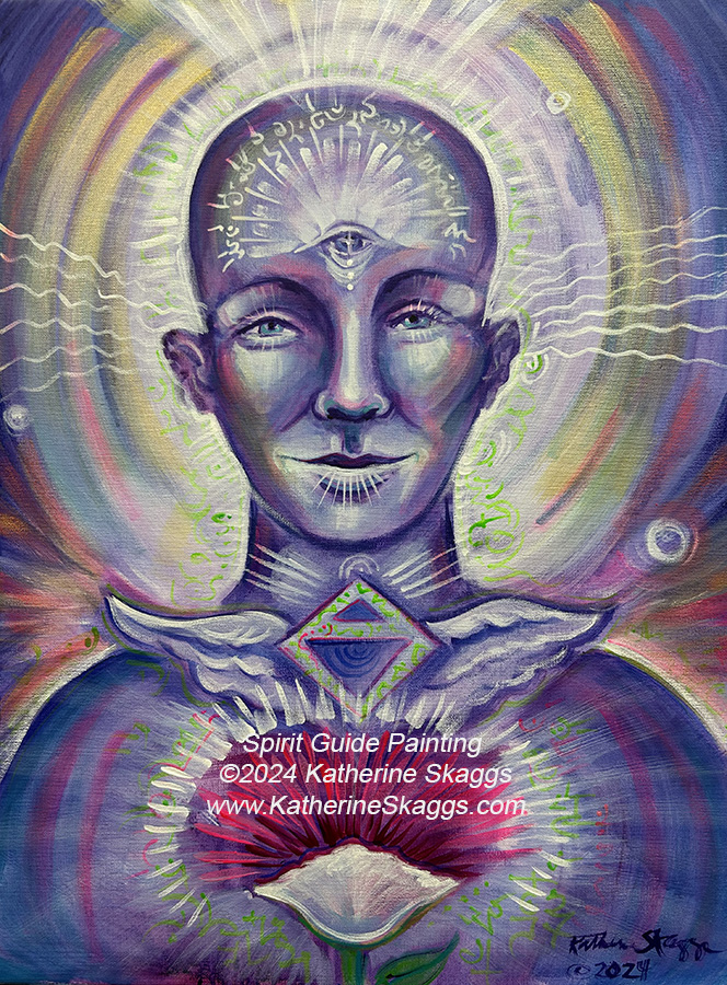 spirit guide painting katherine skaggs