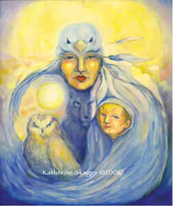 Guardians Painting by Katherine Skaggs