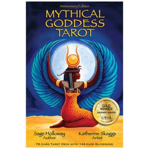 Mythical Goddess Tarot by author Sage Holloway and artist Katherine Skaggs