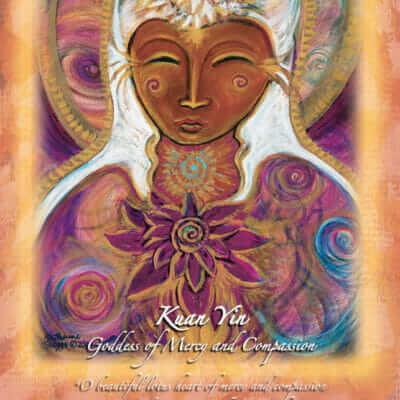 Katherine Skaggs Kuan Yin Altar Card