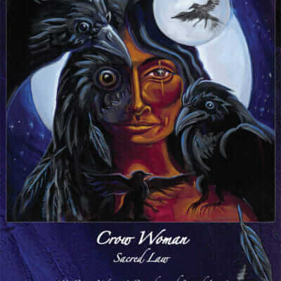 Katherine Skaggs Crow Woman Altar Card