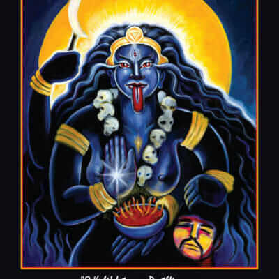 Katherine Skaggs Kali Altar Card