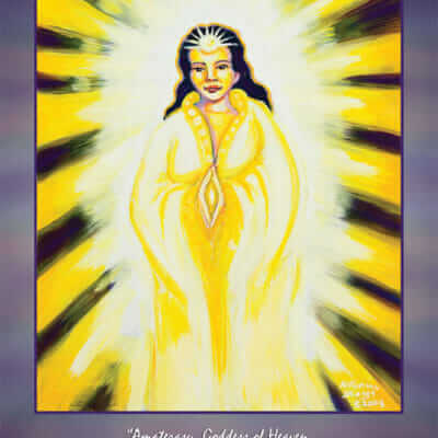 Katherine Skaggs Amerterasu Altar Card
