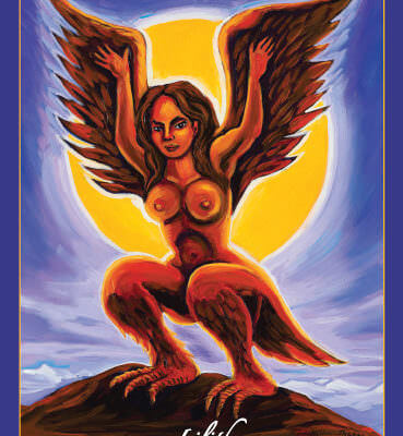 Goddess Lilith Altar Card