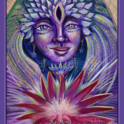 Ra-Mona, Pleiadian Star Mother Altar Card