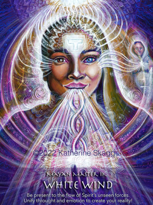 Mayan Master Ik - White Wind Altar Card