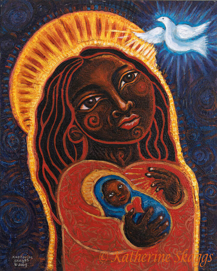 Katherine Skaggs Black Madonna