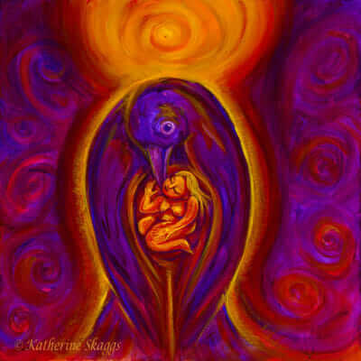 Katherine Skaggs Crow Mother Divine Child