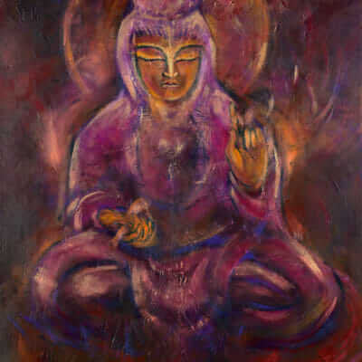 Katherine Skaggs Kuan Yin Seated