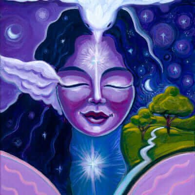 Katherine Skaggs Heavenly Night Angel of Peace