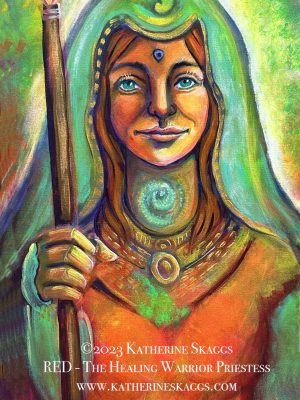 RED - The Healing Warrior Priestess