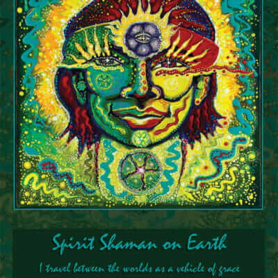 Katherine Skaggs Spirit Shaman on Earth Altar Card