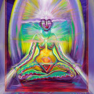 Katherine Skaggs Chakra Mama Altar Card