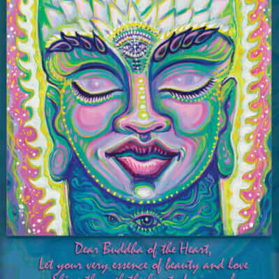 Katherine Skaggs Buddha of the Heart Altar Card