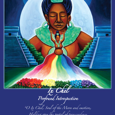 Goddess Ix Chel Altar Card